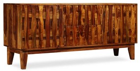 Credenza in legno massello di sheesham 160x45x70 cm