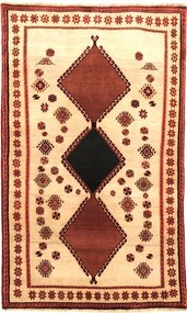 Shiraz Tappeto 120 x 200 Beige (Iran) Annodato A Mano
