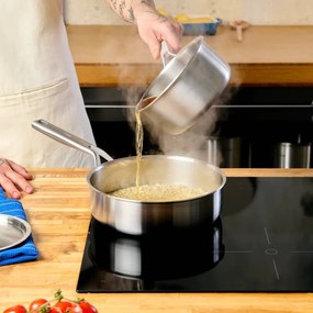 Padella in acciaio inox con coperchio ø 24 cm Lucca 3.0 – FABINI