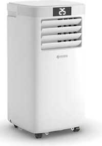 Olimpia Splendid - 02474 Dolceclima 10 hp WiFi Climatizzatore Portatile - 10,000 BTU/h, 2.6 Kw, con Controllo Remoto e WiFi Incorporato, Gas Naturale
