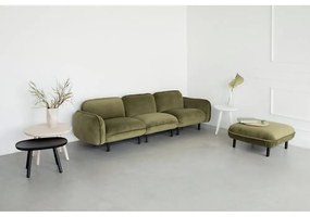 Divano in velluto blu scuro Bean - EMKO