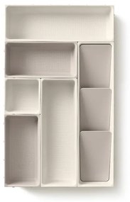 Organizzatori per bagno beige in set da 7 Viva - Joseph Joseph