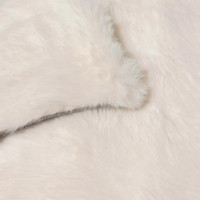 Coperta color crema in micropile 180x220 cm Mounty – douceur d'intérieur