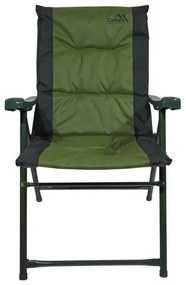 Sedia pieghevole da campeggio verde