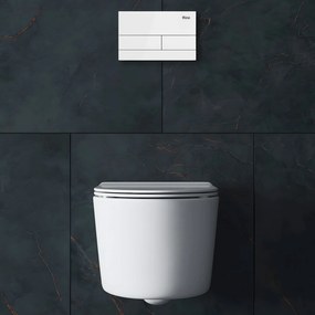 Telaio WC da incasso K011A-Q Rea T White Glass