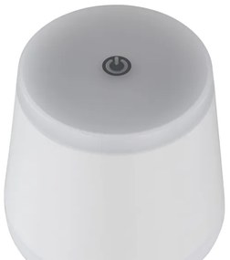 Globo 58433W - Lampada da tavolo LED dimmerabile con funzione Touch RIDLEY LED/4,6W/230V IP54