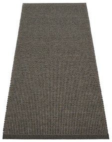 Passatoia da interno/esterno color antracite 70x180 cm Emm Black Linen – Pappelina