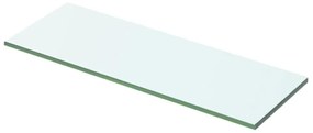 Mensola in vetro trasparente 50x12 cm