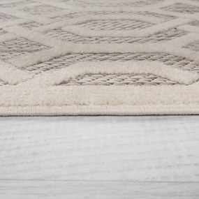 Tappeto tondo beige per esterni ø 160 cm Mondo - Flair Rugs