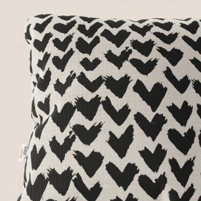 Arrow cuscini geometrici disponibile in diversi colori realizzato in tessuto Idrorepellente nero