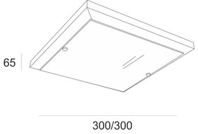 Lampada da soffitto 1xE27/60W/230V