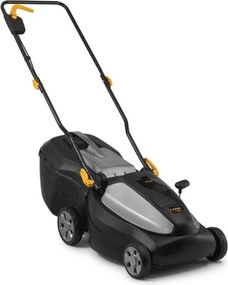 Alpina AL 3820 Li Kit Tagliaerba A Batteria, 2 Batt. 4 Ah + Caric., 38 Cm – Sacco 40 L, Regolaz. Central. 6 Posiz. – Ideale Per Giardini Compatti