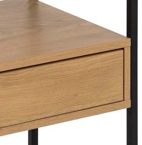 Comodino ZEIN quercia/nero