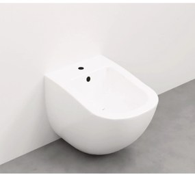 Bidet Sospeso Ceramica Cielo "Fluid" Bianco Lucido