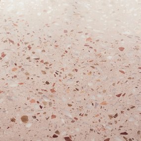 Tikamoon - Pannello paraschizzi Ava in battuto di terrazzo premium pink 80 cm