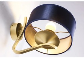 Jupiter 2115 - Lampada da parete KASZMIR 1xE27/15W/230V blu/oro