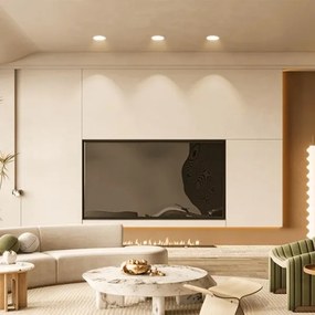 Aigostar - Lampada LED da incasso per bagni LED/4,8W/230V 3000K bianco IP65