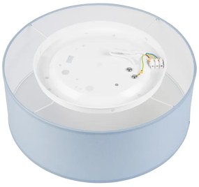 Plafoniera SIRJA PASTEL 1xE27/60W/230V diametro 35 cm blu