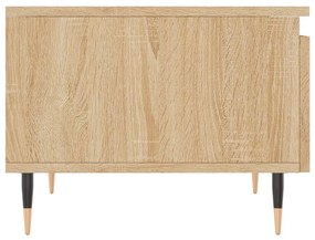 Tavolino da Salotto Rovere Sonoma 50x46x35 cm Legno Multistrato