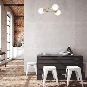 Lampadario a sospensione con filo VIENNA 3xE14/40W/230V oro