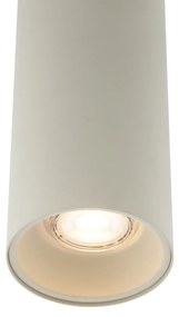 Lampada a sospensione moderna beige GU10 Ø50mm - Tubo