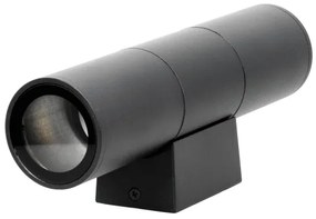 Applique da esterno 2xGU10/35W/230V IP54 arrotondato nero