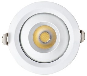 Faro LED da Incasso 12W Ø75mm IP40 CCT Orientabile, Philips CertaDrive Colore Bianco Variabile CCT