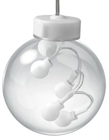 LED Tenda natalizia WISH BALLS 108xLED/8 funzioni 4,5 m bianco caldo