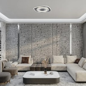 Rabalux 71318 - Lampada da soffitto LED dimmerabile TANELI 60W/230V 3000/4000/6000K cromo + telecomando