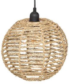 Atmosphera - Lampadario a sospensione con filo RANA 2xE27/40W/230V rattan