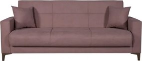 Divano Letto 3 Posti 212x87x90 Con Contenitore Bravo Bacos Viola