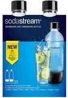 Set due bottiglie Sodastream in plastica