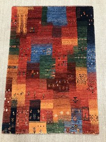 Loribaft Tappeto 80 x 110 (Iran) Annodato A Mano