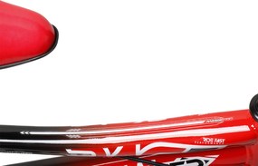 Bicicletta per Bambini 14" Freni a Disco Magik-Bike Racer Rosso...