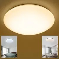 Plafoniera LED 36W resa 324W lampada moderna tonda soffitto muro 3240lumen luce interni camera cucina ufficio 230V 3000K