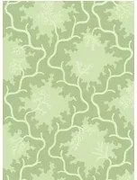 Cole & Son Carta da parati Moss Trellis - Matcha and Pistachio Green