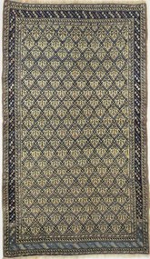 Tappeto 140 x 240 Marrone (Russia) Annodato A Mano