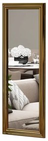 Specchio da parete SMOOTH 105x40 cm oro