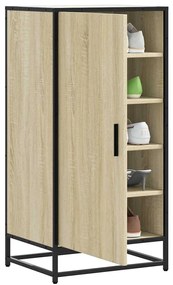 Scarpiera Rovere Sonoma 48x38x97,5 Cm İn Legno Multistrato /