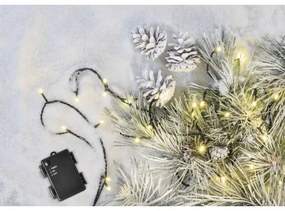 Catena natalizia LED da esterno 120xLED/3xAA 8,9m IP44 bianco caldo