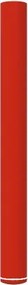 Termoarredo elettrico a fluido DE'LONGHI Roll 300 W rosso L 9 x H 92.4 x P 11 cm
