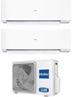 Climatizzatore Condizionatore Haier Dual Split Inverter serie EXPERT 7+12 con 2U40S2SM1FA R-32 Wi-Fi Integrato 7000+12000