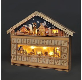 Brilagi - Calendario dell'Avvento a LED LED/2xAA pino