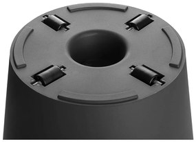 Vaso in plastica ø 29,5 cm Metro Twist - Gardenico