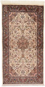Sarouk Tappeto 190x90 (Indian) Annodato A Mano
