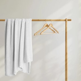 Coperta in microfibra bianca, 150 x 200 cm Henry - DecoKing