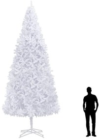 Albero Di Natale Artificiale 500 Cm Bianco /
