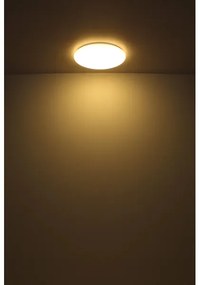 Globo 41261-24 - Plafoniera LED ECLYPSE LED/24W/230V diametro 49,5 cm bianco