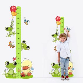 Adesivo - Metro per bambini Piccola Rana 150 cm | Inspio