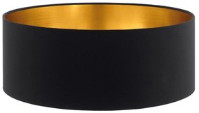 Eglo 32481 - Paralume universale TUNJA E27 diametro 30 cm nero/rame